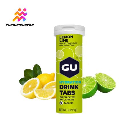  Viên Sủi Điện Giải GU Tuýp 12 Viên 