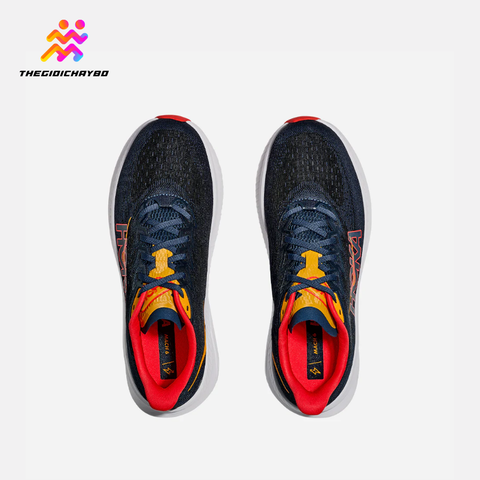  Giày Chạy Bộ Nam Hoka Mach 6 Wide Road - Navy 