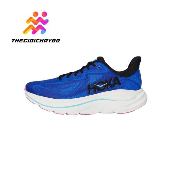  Giày Chạy Bộ Nữ Hoka Clifton 10 Wide - Night Sky / Ultramarine 