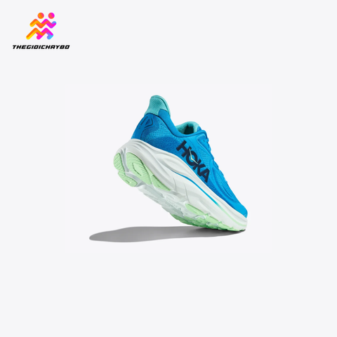  Giày Chạy Bộ Nam Hoka Clifton 10 Wide - Blue / Skyward Blue 