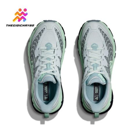  Giày Chạy Bộ Nữ Hoka Mafate Speed 4 - Droplet / Mint Fluorite 
