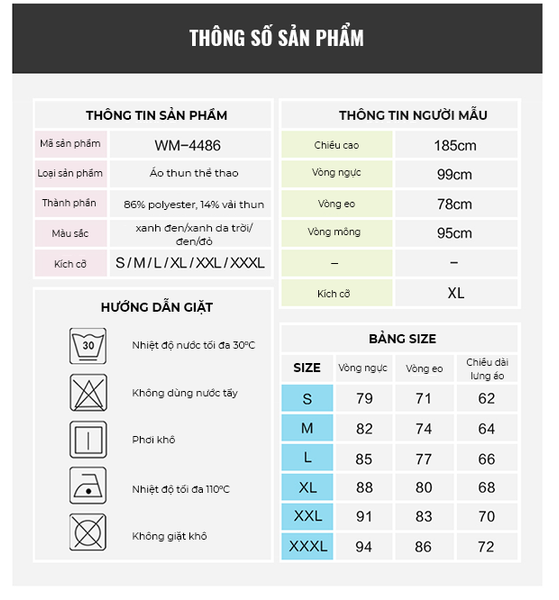  Áo Dài Tay Nam RunTiger WM-4486 - Màu Đỏ 