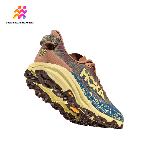  Giày Chạy Bộ Nam Hoka Speedgoat 6 Trail - Maple / Cardamom 