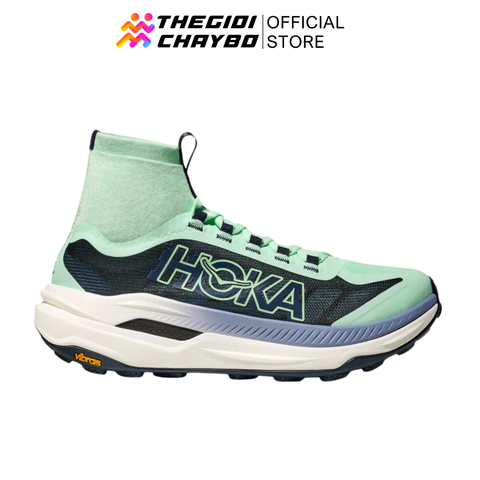  Giày Chạy Bộ Nữ Hoka Tecton X 3 - Mint fluorite / Varsity Navy 