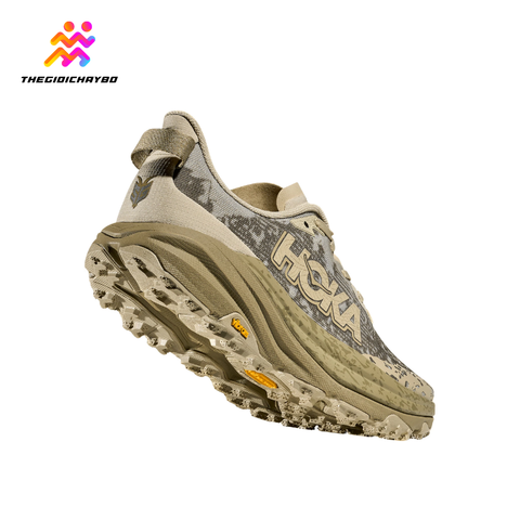  Giày Chạy Bộ Nam Hoka Speedgoat 6 Trail - Oyster Mushroom / Wild Mushroom 