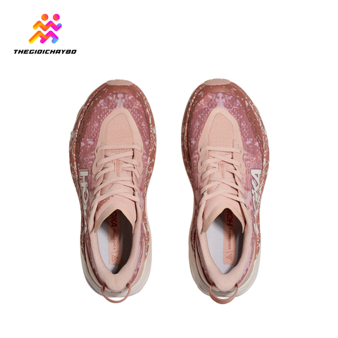  Giày Chạy Bộ Nữ Hoka Speedgoat 6 Trail - Rose Latte / Blush 