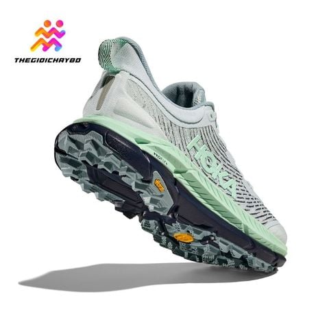  Giày Chạy Bộ Nữ Hoka Mafate Speed 4 - Droplet / Mint Fluorite 
