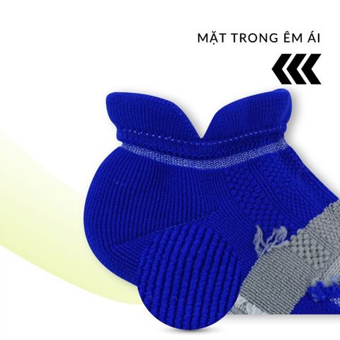  Tất/Vớ Cổ Ngắn Upper You Light Cushion SPM2002 - Xanh Lá 