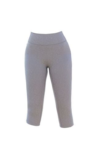  Quần Lửng Legging Nữ RunTiger 6003B Nâng Mông - Màu Xám 