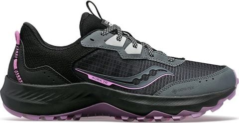  Giày Chạy Bộ Nữ Saucony Aura TR GTX - Shadow/Black 
