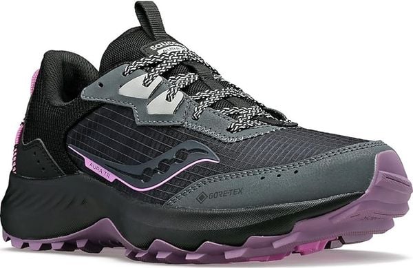  Giày Chạy Bộ Nữ Saucony Aura TR GTX - Shadow/Black 