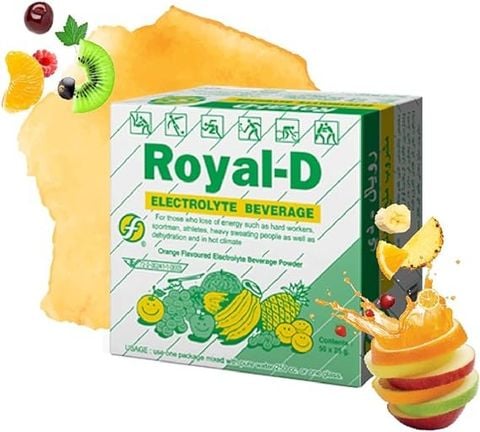  Bột Điện Giải Hòa Tan Royal-D Electrolyte Beverage - Vị Mixed Fruit Flavor 
