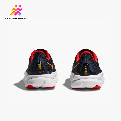 Giày Chạy Bộ Nam Hoka Mach 6 Wide Road - Navy 