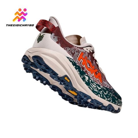  Giày Chạy Bộ Nam Hoka Speedgoat 6 Wide - Putty / Blue Twilight 