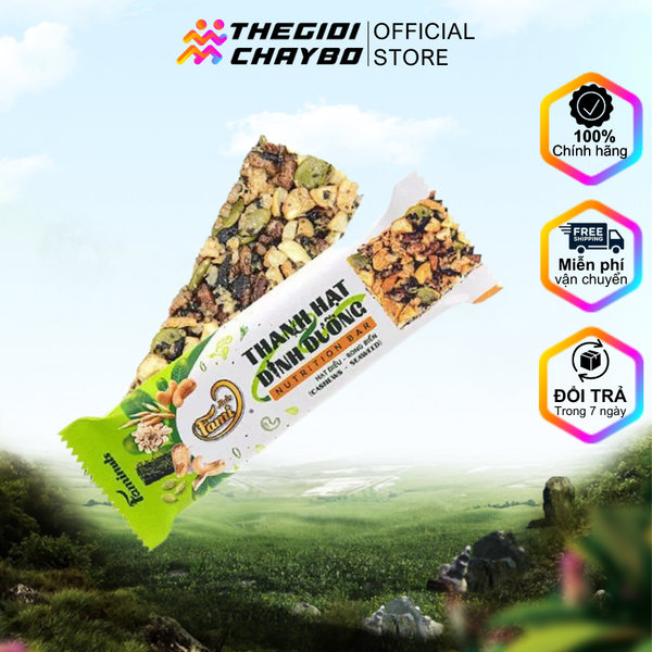  Thanh Hạt Dinh Dưỡng FAMINUTS Hạt Điều - Rong Biển 