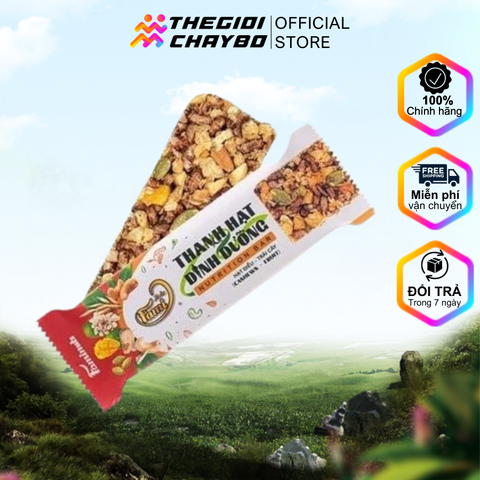  Thanh Hạt Dinh Dưỡng FAMINUTS Hạt Điều - Trái Cây 