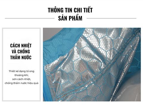  Áo Khoác Chạy Bộ Nam RunTiger 767 - Màu Xanh Dương 