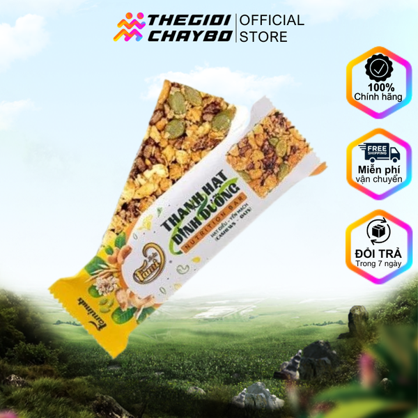  Thanh Hạt Dinh Dưỡng FAMINUTS Hạt Điều - Yến Mạch 