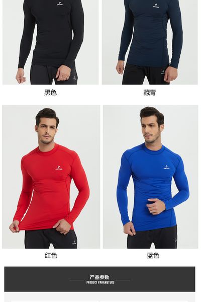  Áo Dài Tay Nam RunTiger WM-4486 - Màu Xanh Dương 