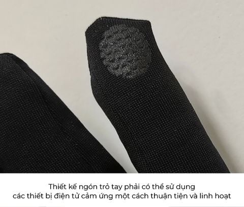  Găng Tay Thể Thao Nữ RunTiger 12267 - Màu Đen 