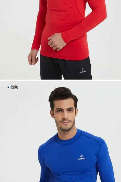  Áo Dài Tay Nam RunTiger WM-4486 - Màu Xanh Dương 