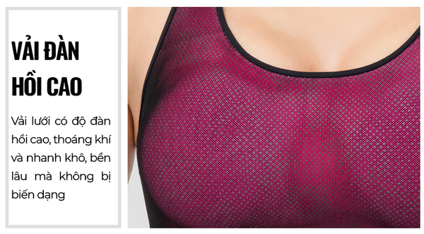  Áo Bra Nữ RunTiger 5328 - Màu Hồng 