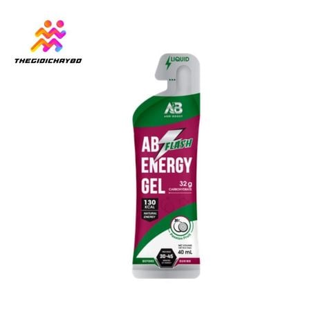  Gel Năng Lượng AB Flash Gói 40ml - Vị Chanh Dây 