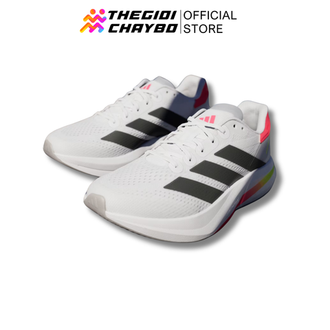  Giày Chạy Bộ Nam Adidas Duramo Speed 2 - White / Black / Lucid Red 