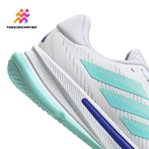  Giày Chạy Bộ Nam Adidas Supernova Ease - White / Flash Aqua / Lucid Blue 