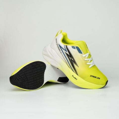  Giày Chạy Bộ Goya Strides 3 [2025] - Màu Xanh Neon 