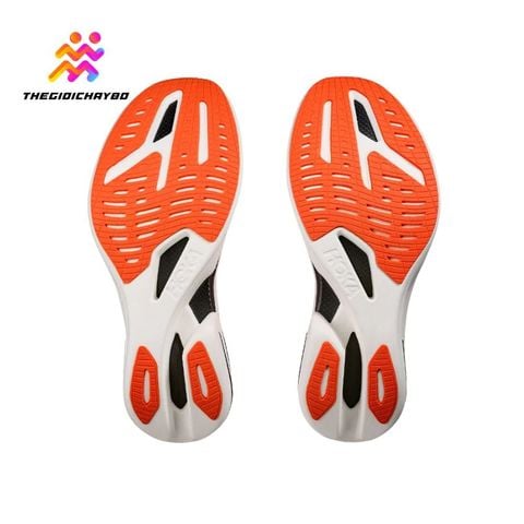  Giày Chạy Bộ Unisex Hoka Cielo X1 2.0 - Trắng Cam 