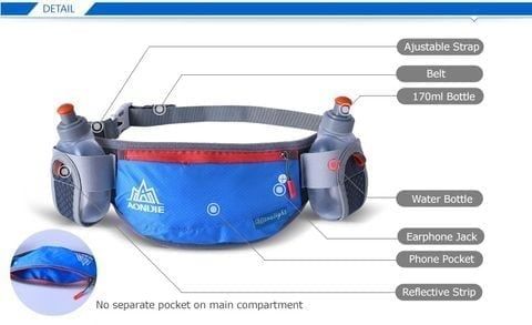  Đai Chạy Bộ Aonijie E882 - Xanh Dương 