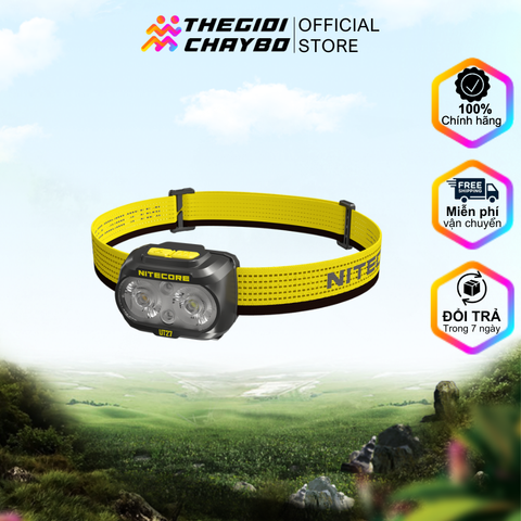  Đèn Pin Đội Đầu Nitecore UT27 800 Lumen, Tầm Chiếu 168m - Yellow (New) 