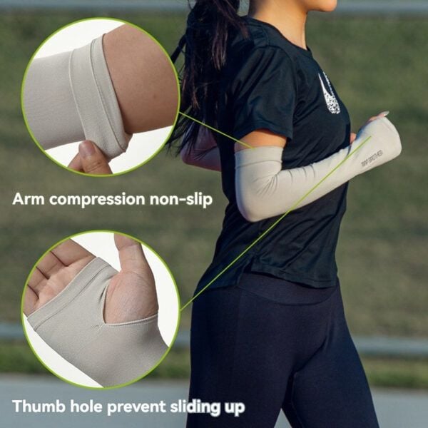  Băng Ống Tay Chống Nắng Map Brother M3050B - Đen 