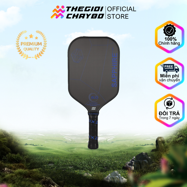  Vợt Pickleball Six Zero Sapphire 2024 - Blue 