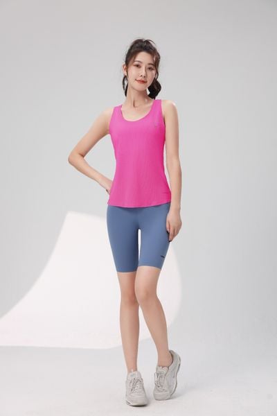 Áo Chạy Bộ Singlet Nữ Runtiger WM-7122 - Rose 