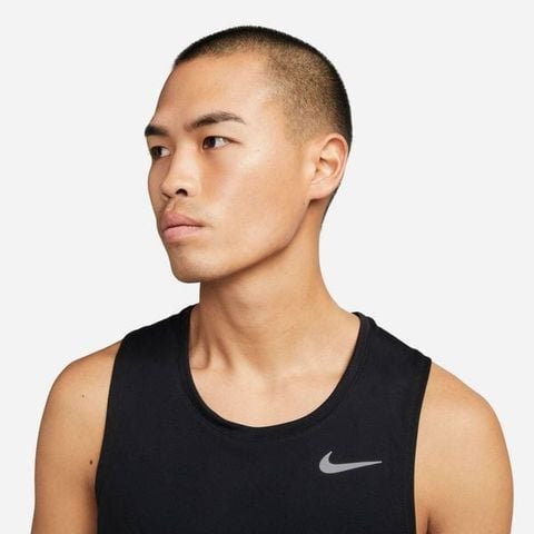  Áo Singlet Chạy Bộ Nam Nike Dri-FIT Miler Running - Black 
