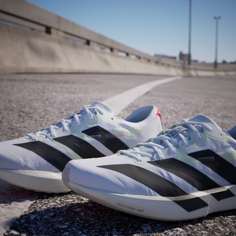  Giày Chạy Bộ Nam Adidas Adizero Adios 9 - Cloud White / Core Black 