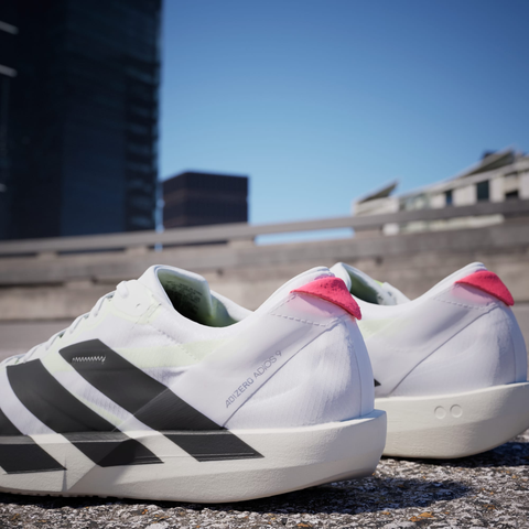  Giày Chạy Bộ Nam Adidas Adizero Adios 9 - Cloud White / Core Black 