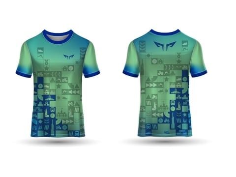  Áo Chạy Bộ Gymwolf Saigon Dynamic  - Màu Neon 