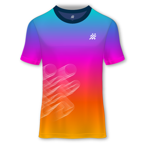  Áo Thun T-Shirt Chạy Bộ Nam 100% Polyester, Siêu Thấm Và Nhanh Khô - Finisher TGCB 