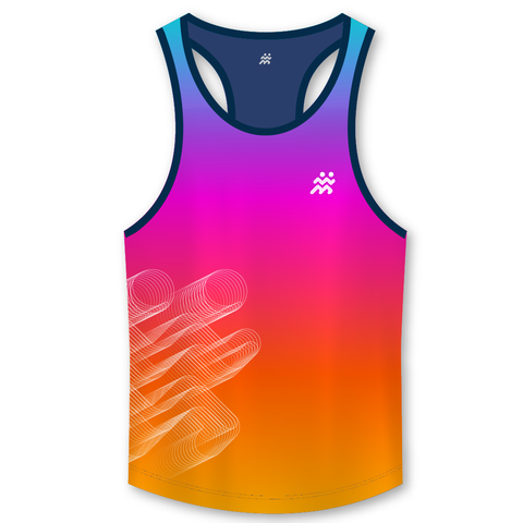  Áo Singlet Chạy Bộ Nữ 100% Polyester, Siêu Thấm - Finisher TGCB 