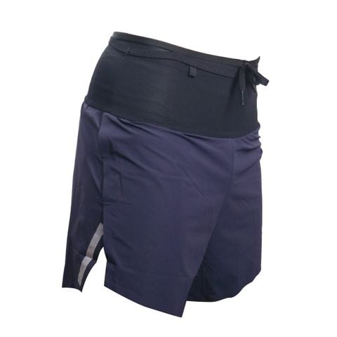  Quần Short Chạy Bộ Aspire APQ601 Đa Năng, Có Đai Belt - Navy 