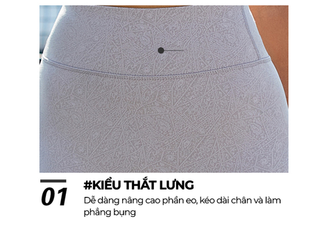  Quần Lửng Legging Nữ RunTiger 6003B Nâng Mông - Màu Xám 