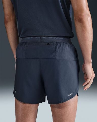  Quần Short Chạy Bộ Nam Nike Stride Men's 13cm - Black 