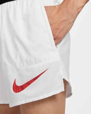  Quần Short Chạy Bộ Nam Nike Flex Stride Run Energy - White/Picante Red 