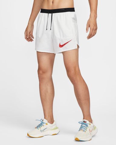  Quần Short Chạy Bộ Nam Nike Flex Stride Run Energy - White/Picante Red 