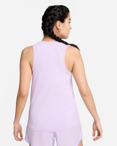  Áo Singlet Chạy Bộ Nữ Nike One - Lilac Bloom/White 