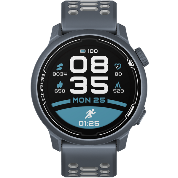  Đồng Hồ Chạy Bộ GPS Coros Pace 2 Blue Steel - Silicon 