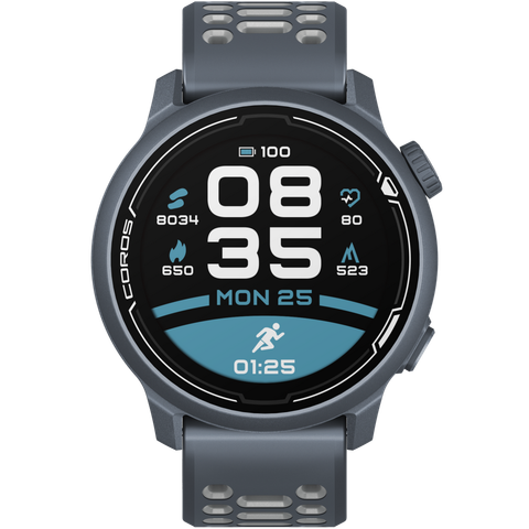  Đồng Hồ Chạy Bộ GPS Coros Pace 2 Blue Steel - Silicon 
